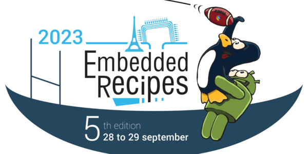 DH electronics erstmal Sponsor bei Embedded Recipes