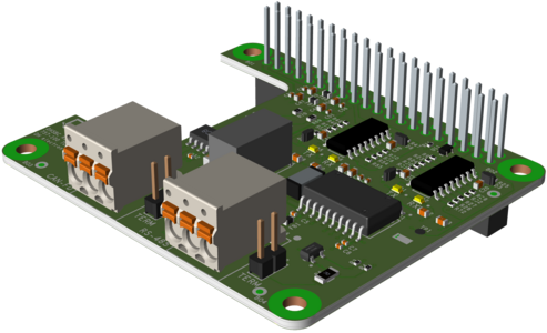 DHSBC RS-485 CAN Shield