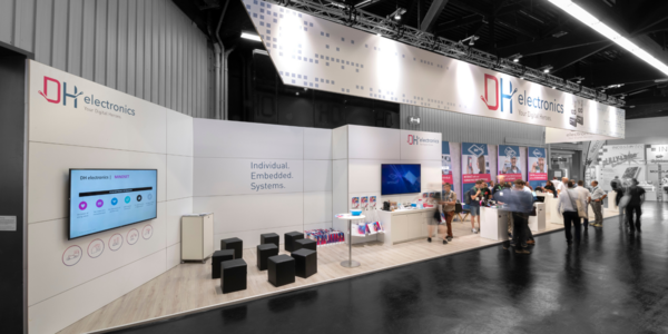 DH electronics auf der embedded world exhibition and conference 2023