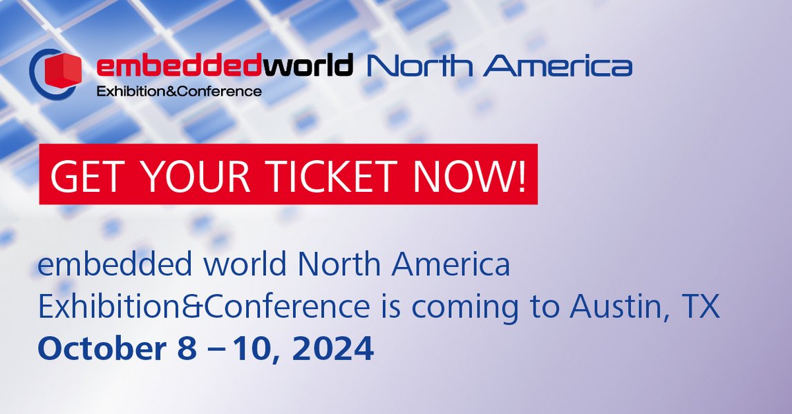 Find our Demo based on the DHSBC STM32MP13 at the EW24 NA at booth #2405 of ST Microelectronics